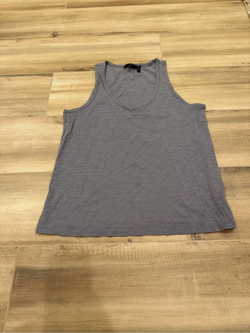 Theory Women's Sleeveless Tank Top - Light Gray
